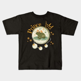 Prince Charming frog Kids T-Shirt